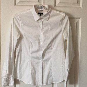 Talbots white cotton shirt